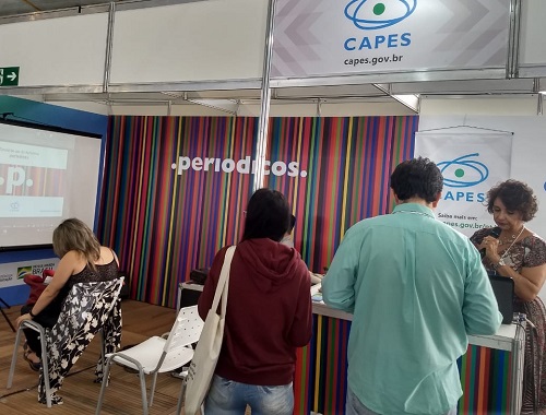 Portal de Periódicos está presente na 71ª Reunião Anual da SBPC (Foto: CGPP/CAPES)