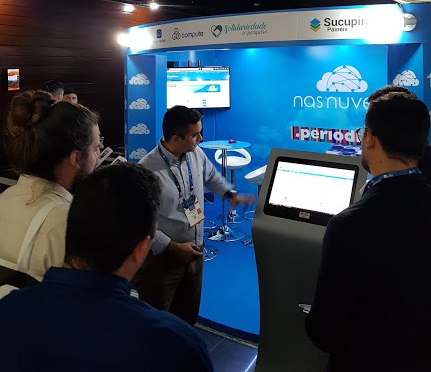 Estande da CAPES no Fórum RNP (Foto: RNP)