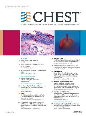 Periódico Chest aborda doenças do trato pulmonar e temas correlacionados (Imagem: chestnet.org)