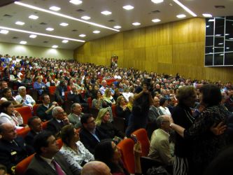 A SBPC segue até o dia 22 de julho (Foto: Fabiana Santos - CCS/CAPES)
