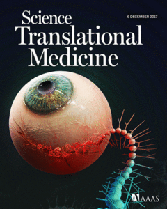 Science Translational Medicine - edição 6 dezembro 2017, Vol. 9, No. 419 (Imagem: Science)
